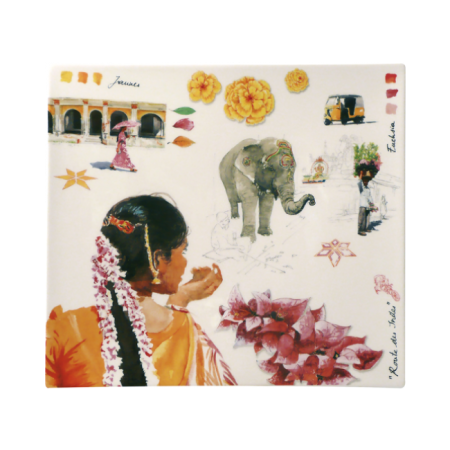 Coupe carrée Route des Indes