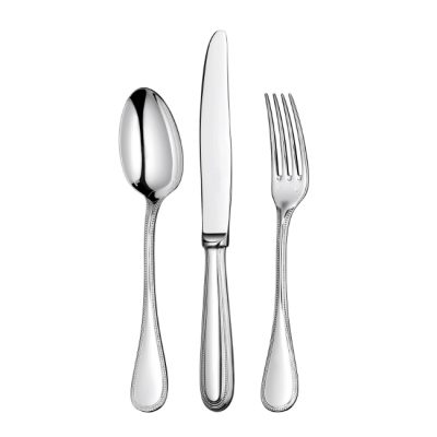 Fourchette à viande métal argenté Anglais occasion
