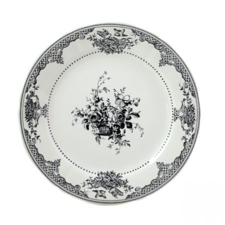 Coffret 6 assiettes dessert Les Dépareillées Vert