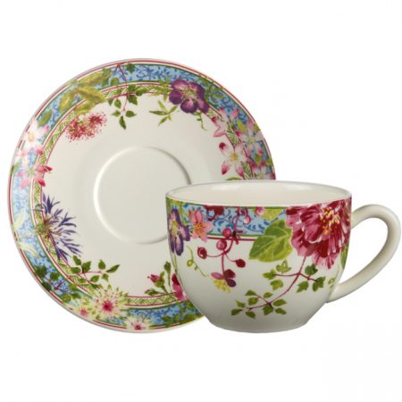 Tasse et soucoupe Jumbo Millefleurs