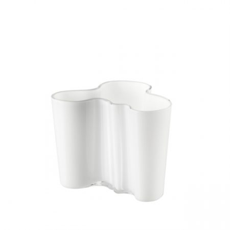Vase Alvar Aalto blanc 12 cm