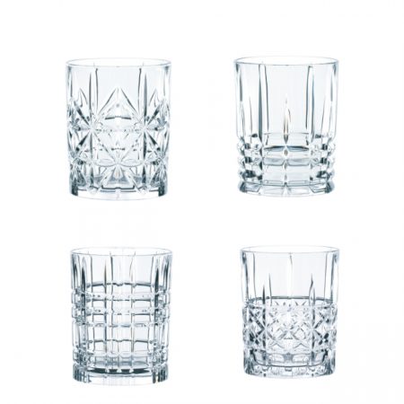 Set de 4 verres à whisky Highland