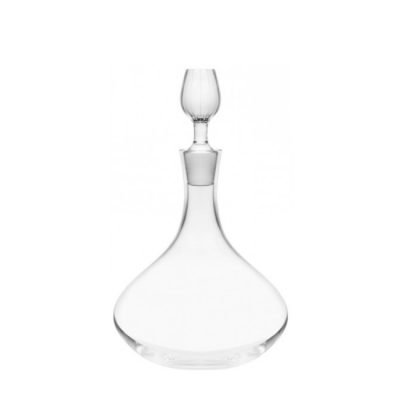 Carafe à Décanter Verre Bullé Anse Cobalt Vintage