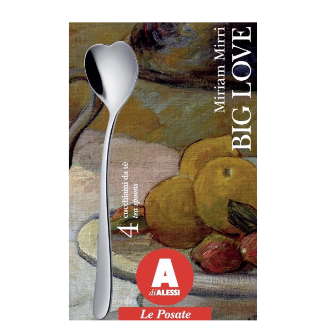 WD Lifestyle - Lot De 4 Cuillères à Café Décorées En Verre Soufflé - Modèle Azurro - Hauteur 9,5 Cm - 3