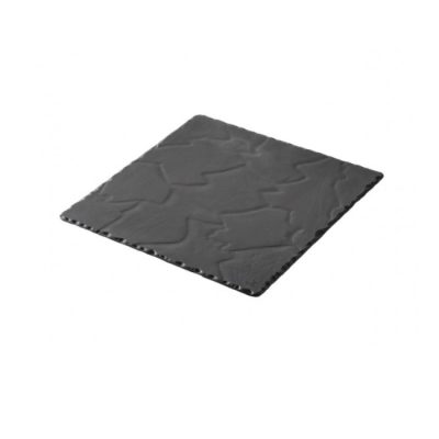 plat carré basalt 30x30cm