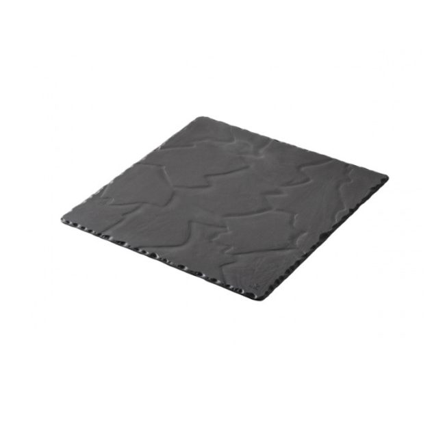 plat carré basalt 30x30cm