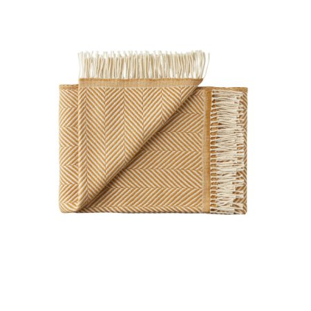 Plaid Bordeaux en laine