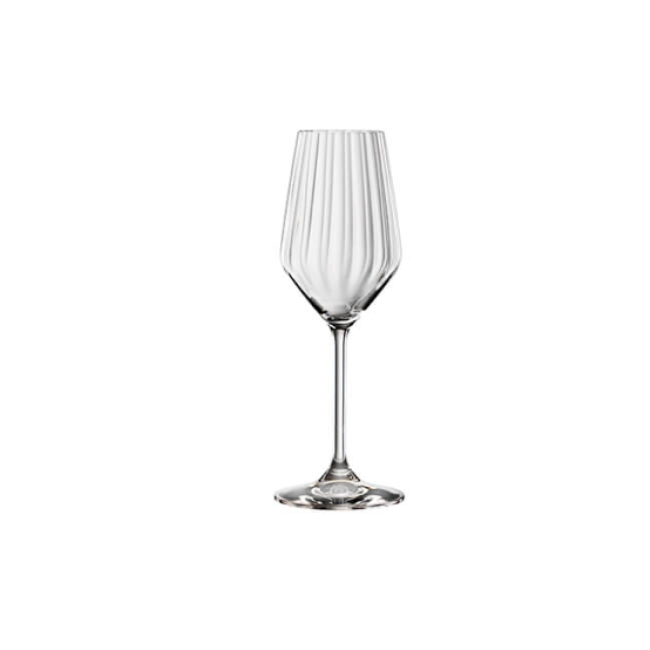 coupe à champagne verre gravé - Markhbein