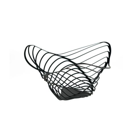 Corbeille à fruits Trinity noir