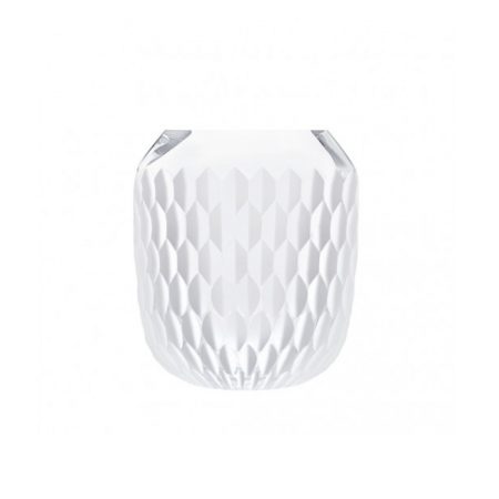 Vase Folia en cristal satiné