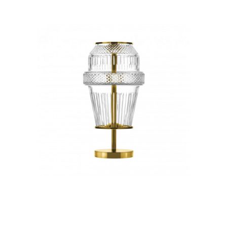 Lampe à poser Matrice finition dorée