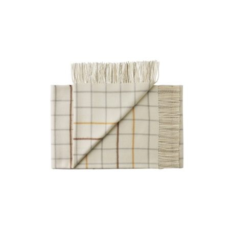 Plaid Quito en alpaga beige
