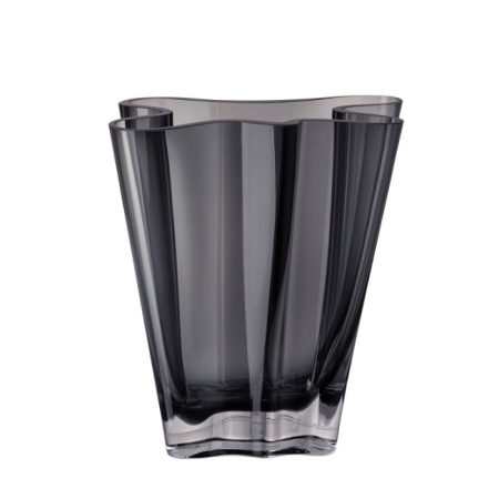 Vase Flux gris fumé