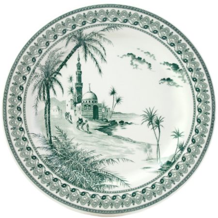 Plat à gâteaux Les Dépareillées Vert