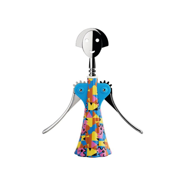 Tire-bouchon Vintage Alessi Anna G – Design Alessandro Mendini, Plastique Beige
