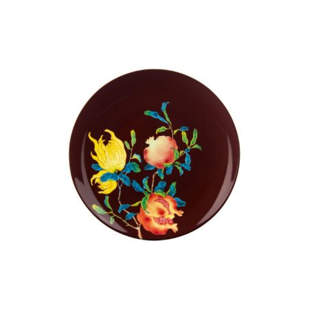Assiette dessert Harmonia marron 21 cm