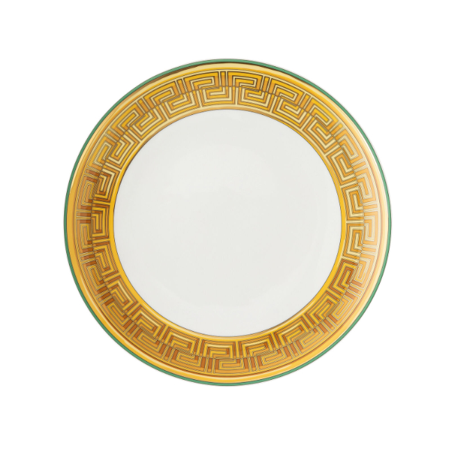 assiette plate medusa green versace rosenthal