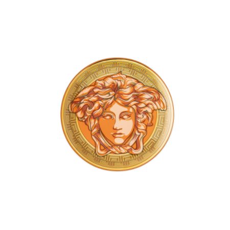 Assiette dessert Medusa orange 17 cm