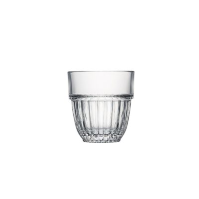 gobelets en verre empilables cédrat