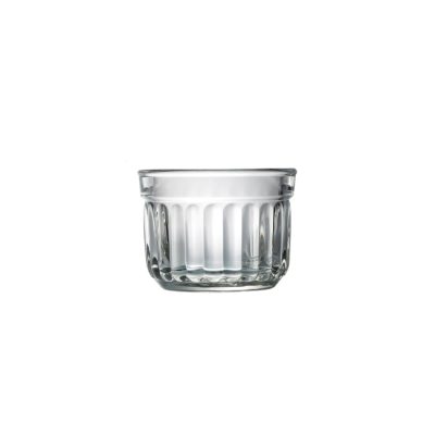 set de 6 verrines en verre petit modèle
