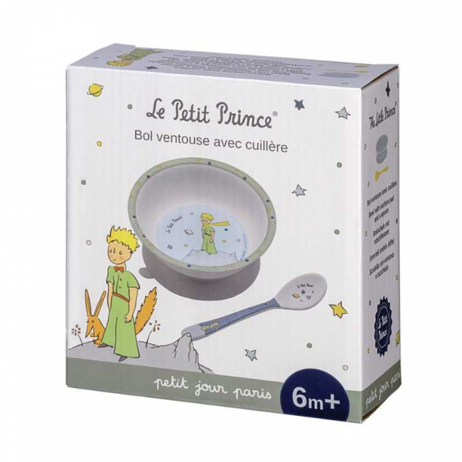 Bol avec cuillère petit Prince Petit jour