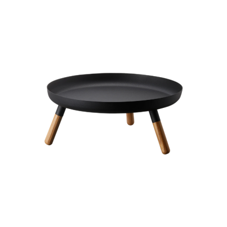 Centre de table rond sur pied