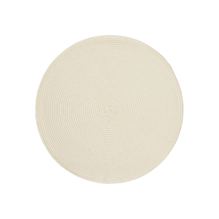 Set de table rond recyclé 38 cm