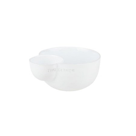 Coupelle Twogether en porcelaine