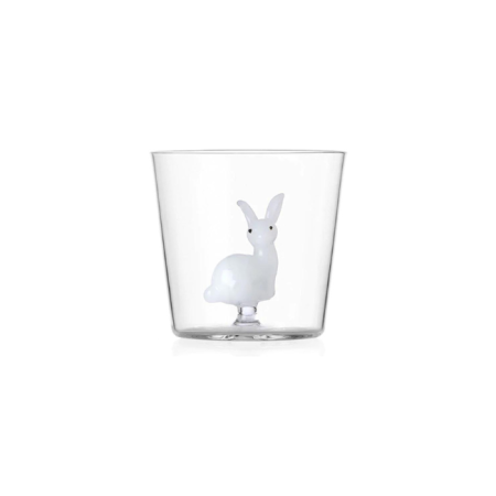 Gobelet Lapin blanc en verre