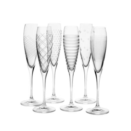 Set de 6 flûtes à champagne Oslo
