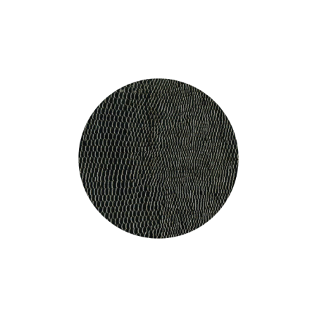 Set de 8 dessous de verre Croco noir