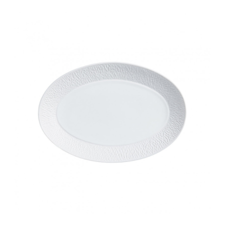 Plat ovale Minéral 30cm