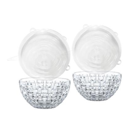 Set de 2 coupelles Bossa Nova avec couvercle