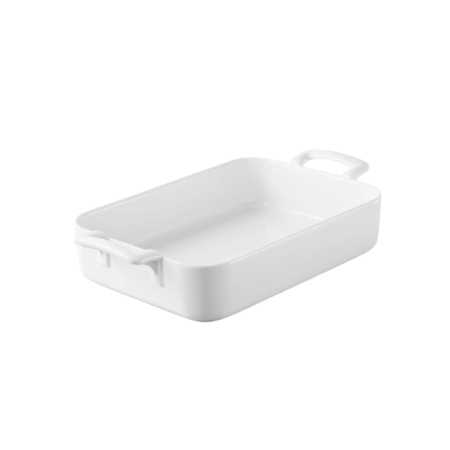 Plat four rectangulaire en porcelaine