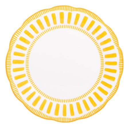 Set de 6 assiettes plates