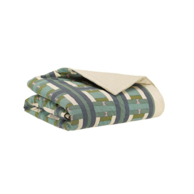 edredon-imprime-taho-vert-de-gris-vivaraise