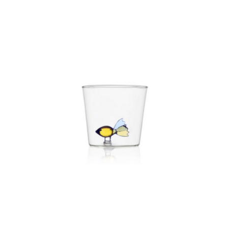 gobelet-poisson-multicolore-verre-ichendorf
