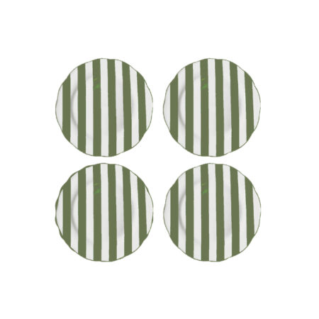 Set de 4 assiettes dessert Trattoria