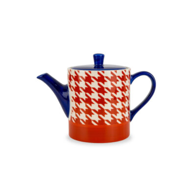 Théière colorée en céramique