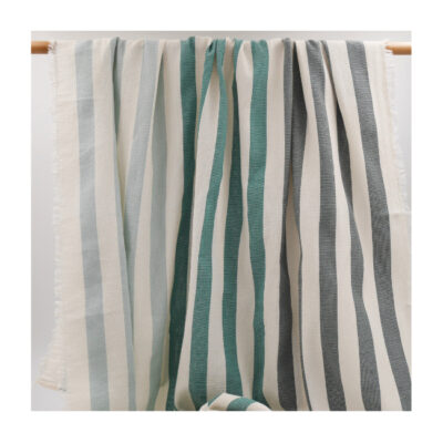 Drap-serviette de bain  rayé