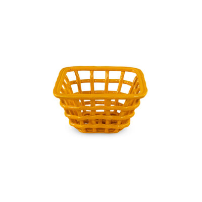 Corbeille tressée en grès