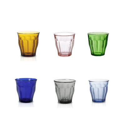 Set de 6 gobelets  assortis 25 cl Picardie