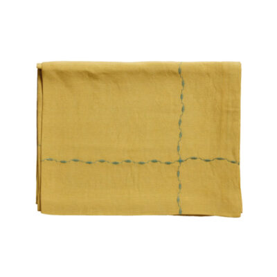 Nappe unie safran Meadow