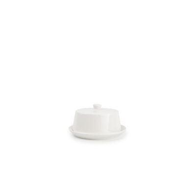 Petit beurrier rond avec couvercle