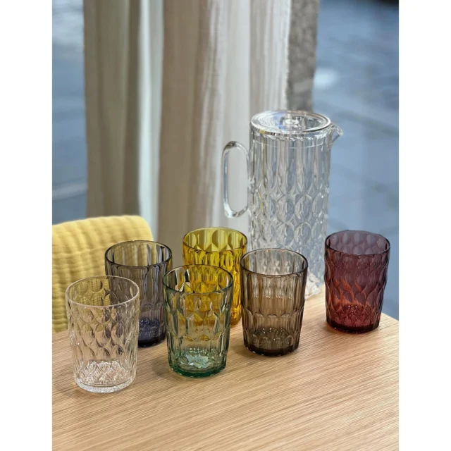 Élégance & écoresponsabilité ! 

Découvrez des verres et une carafe en acrylique biosourcé d’origine biologique, fabriqués à partir de déchets végétaux. Ils sont idéals pour vos moments en extérieur. ☀️

#vanity #verredesign #carafdesigns #acrylique #artdelatable🍽 #vaiselle #ideecadeau #ideedeco #designinspiration #rennes #maisonsimon